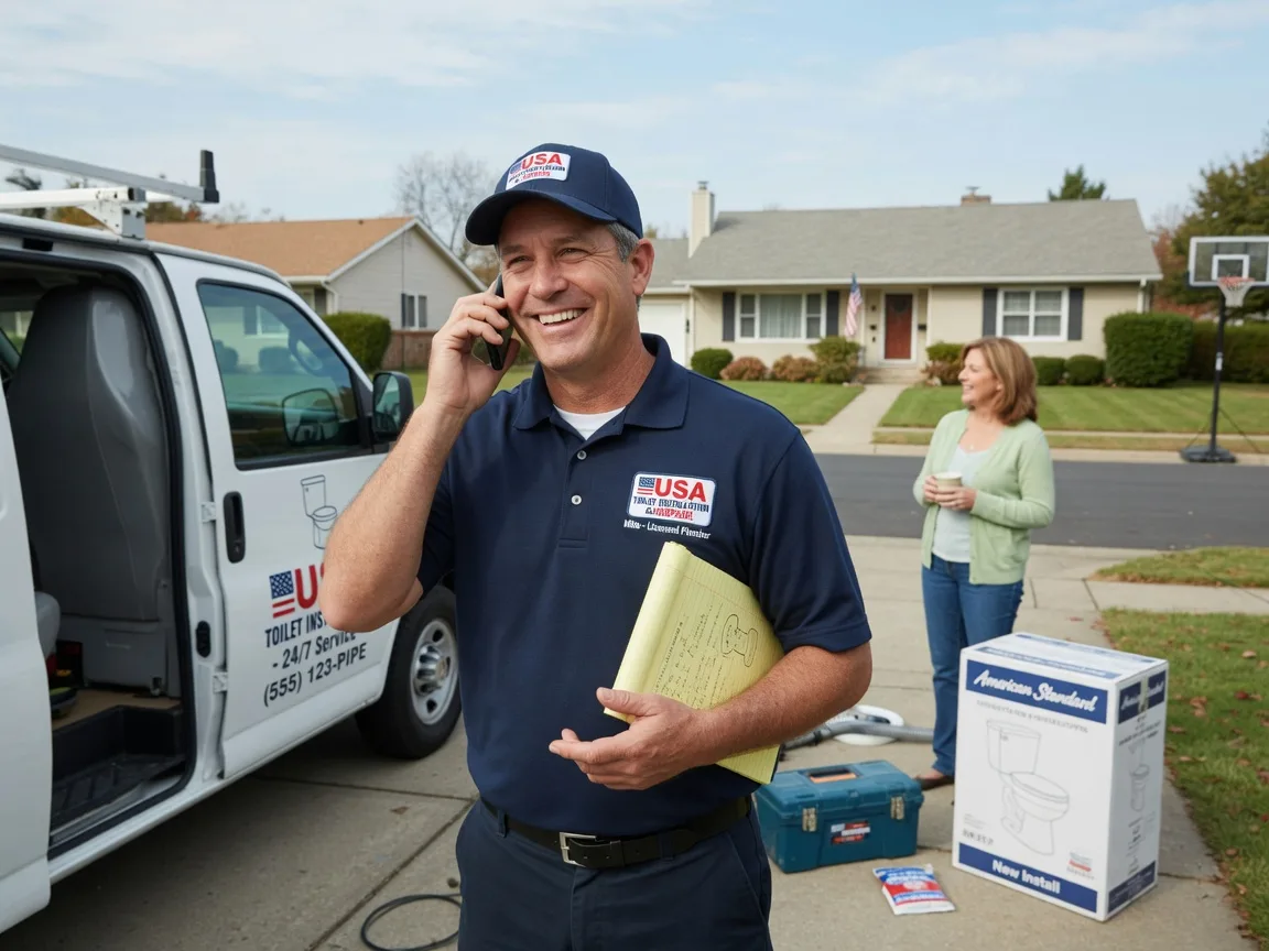 Toilet Installation Three Oaks, MI FAQs